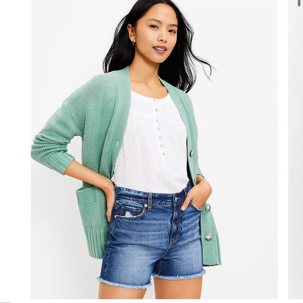 Loft Frayed Shorts